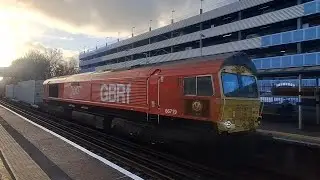 66719 Michael Portillo passing Southampton Airport Parkway 