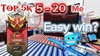 I 1v1&rsquo;d a TOP 5K RANKED PLAYER ☠️&hellip; and THIS Happened 😳 | Call Of Duty Mobile
