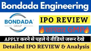 Bondada Engineering IPO Review (Final Decision) | Bondada Egineering Limited IPO GMP, Details