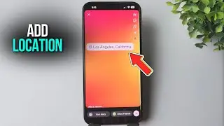 Как добавить местоположение в историю Instagram