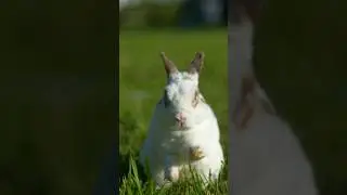 Как сказала знакомая - &ldquo;&hellip;cute fat rabbit&rdquo; #summer #rabbit #yard #garden