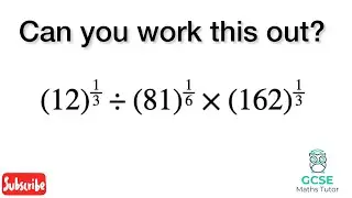 A Mega Hard (Non-Calculator!) Powers Question with a Simple Solution | Can You Solve It?