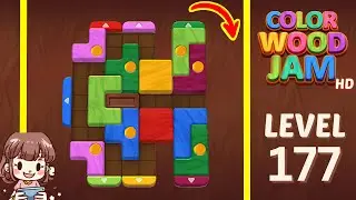 Color Wood Jam Level 177 Solution Walkthrough