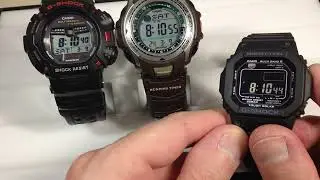 Casio Auto DST Setting in Action (Spring Forward Time Lapse)