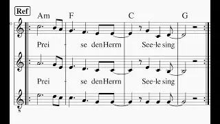 Preis den Herrn | Praise | Alaba #tutorial #piano #klavier #chor #noten