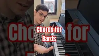 Here's a simple chord progression perfect for a bard! #piano #composer #medieval #fantasy #skyrim