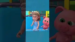 Wheels On The Bus Goes Round and Round #babasharosongs #kidssongs#Kidsshorts