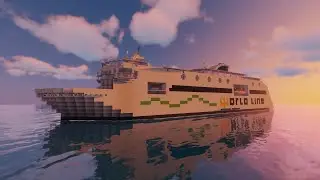 Minecraft Cruise Ferry 