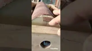 levigatrice calibratrice autocostruita, Homemade calibrating sander