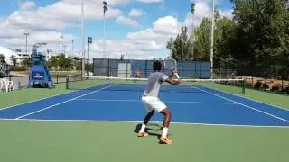 Passion for Tennis! Filip Peliwo and Takanyi Garanganga