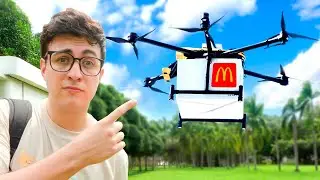 As&iacute; es Pedir Comida con Drones en China