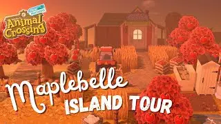 Overgrown Cozy Fall Cottagecore Island Tour Animal Crossing New Horizons