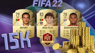 FIFA 22-15k Hybrid Starter Squad Builder