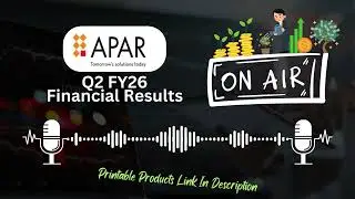 Apar Industries Q2 FY26 Results | Strong Growth in Power & Cable Business | Earnings Breakdown