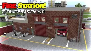 Building The Most EPIC Minecraft Fire Station Ever Made!