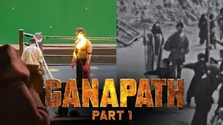 Exclusive: Unseen Ganapath Part 1 BTS Moments! Tiger Shroff's Epic Boxing Scene Leaked! | Ganapath