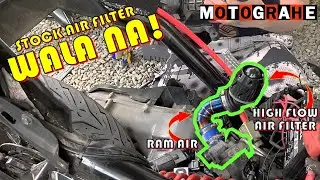 AEROX MODIFIED AIR FILTER | DIY | Ep 1