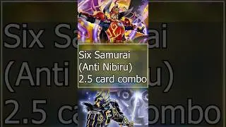 Six Samurai Deck Combo #shorts #masterduel #yugiohmasterduel | Yu-Gi-Oh! Master Duel
