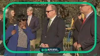 Prince Albert II of Monaco visits mother Grace Kelly's hometown