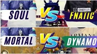 Pubg Mobile Streamers Showdown Day-1 | Team Soul vs Team Dynamo | Soul vs Fnatic | Mortal vs Dynamo