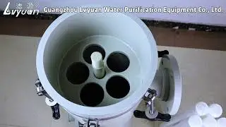 How to install pp cartridge filter housing?