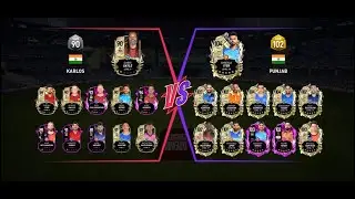 DREAM CRICKET 25| DC25 |  RANKED MATCH AGAINST 102 SAR PLAYER | Can i smash this guy|@Karlosx0x 
