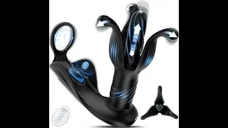 The Hell Flower Bloom-Motion Massager, a unique telescopic expansion system and remote-control