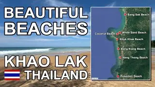 BEAUTIFUL BEACHES KHAO LAK THAILAND (4K)