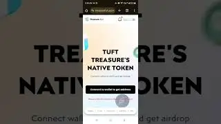 Treasure Fun Token Wallet Connect #trending #shortvideo