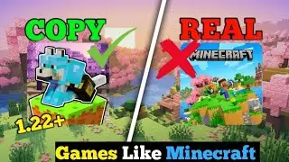Best copy games like minecraft mcpe 1.21+ ||latest update.. 🤩🔥🔥