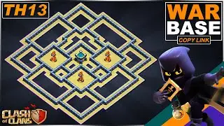 NEW TH13 War Base with Copy link | Anti 3 star TH13 Base 2021 | Clash of Clans