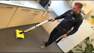 Batériový čistič Kärcher FC7 si poradí so suchými aj mokrými nečistotami