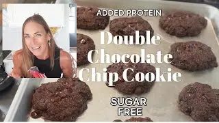 Double Chocolate Chip Sugar-Free Protein cookie recipe