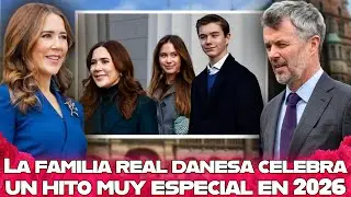 La familia real celebra un evento especial para la princesa Josephine y el pr&iacute;ncipe Vincent en 2026