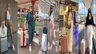 Airport / Travel Outfit Ideas |  5 Comfy Yet Stylish Looks 🤩