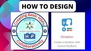 Dictation-  How to Create a Dictation H5P