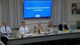 School Board Meeting, 8/05/2025