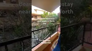Homestay near beach in Goa | Candolim Goa homestay | Airbnb in Goa | Candolim beach | Baga beach