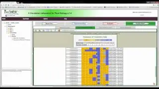 PlantSimLab Tutorial #3 - Network Analysis Results Viewer