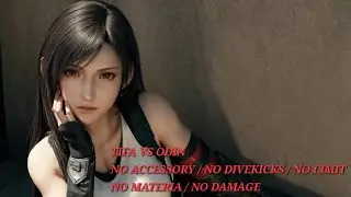 FF7 REBIRTH : TIFA VS ODIN [ NO MATERIA / NO DAMAGE / RESTRICTIONS ] 
