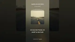 Asphalt unter den Sohlen