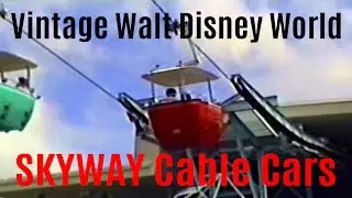 Skyway Cable Cars Magic Kindom Walt Disney World