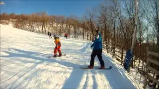 technique de base de planche à neige