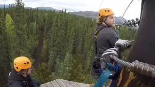 Zip Lining in Alaska Video 2 August 2025