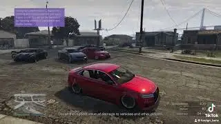 GTA 5 SSBC Car Club Ride Out #idontownrightstothemusic