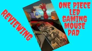 One Piece LED Anime Gaming Mouse Pad - #review #unboxing #led #anime #onepiece