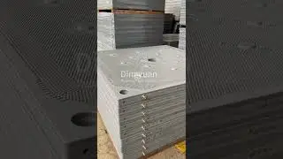 PP Filter Plate#DingyuanRubber#miningindustry #RubberProducts #RubberManufacturing  #Sourcefactory