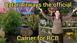 Up in the Air with Champions: RCB x Qatar Airways