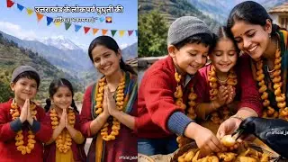 #मकर संक्रांति धमाका💥#घुघुत और पहाड़ी व्यंजन के बिना अधूरा है ये त्यौहार#mela#uttranimela#pahadityau