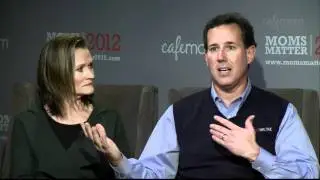 CafeMom Coffee Break with Rick and Karen Santorum (FULL EVENT)- Moms Matter 2012